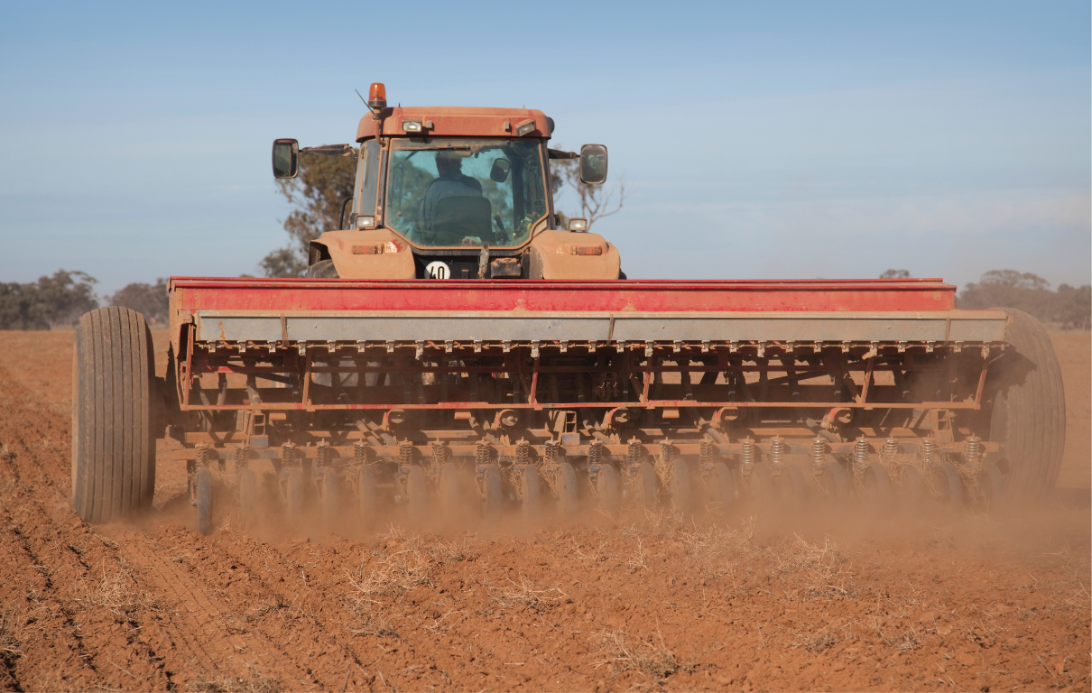 hemp seed planter tractor grain drill